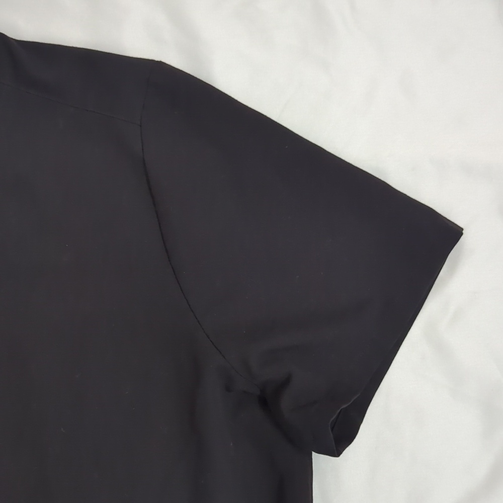 Figs Casma Three-Pocket Scrub Top, Color Black Size XL - Picture 12 of 15